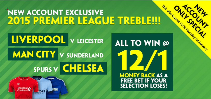 Enhanced odds New Years Day