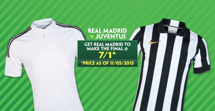 Real Madrid v Juventus betting offers