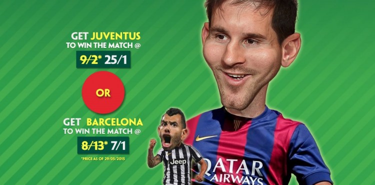 Juventus v Barcelona price boosts