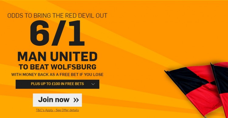 Man Utd to beat Wolfsburg