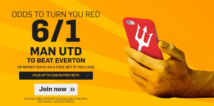 Everton v Man Utd betting tips and odds