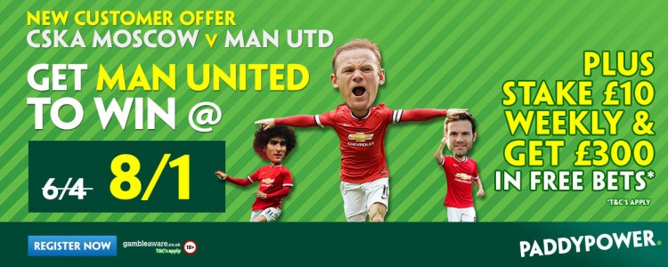 CSKA v Man United betting tips