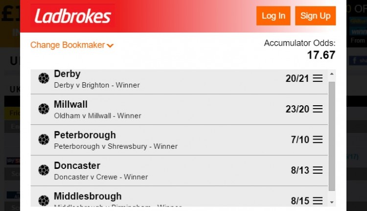 Weekend accumulator tip 12th December