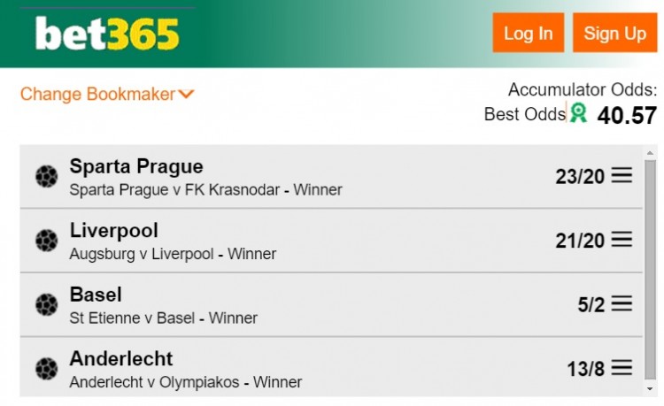 accumulator tip tonight