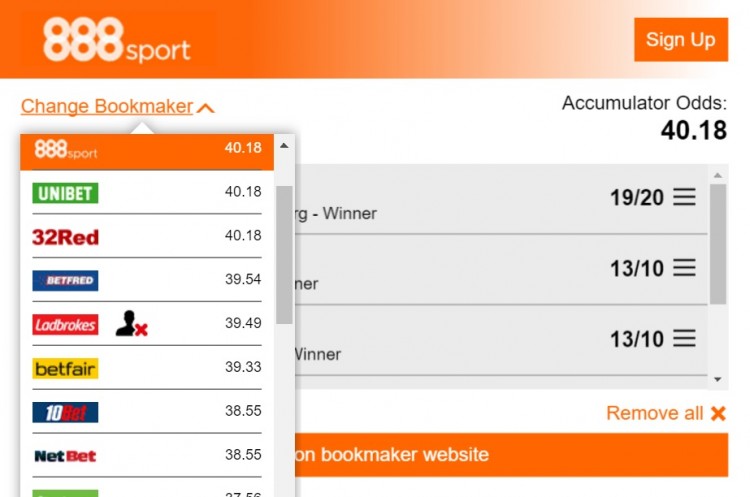 footy accumulator 1st April