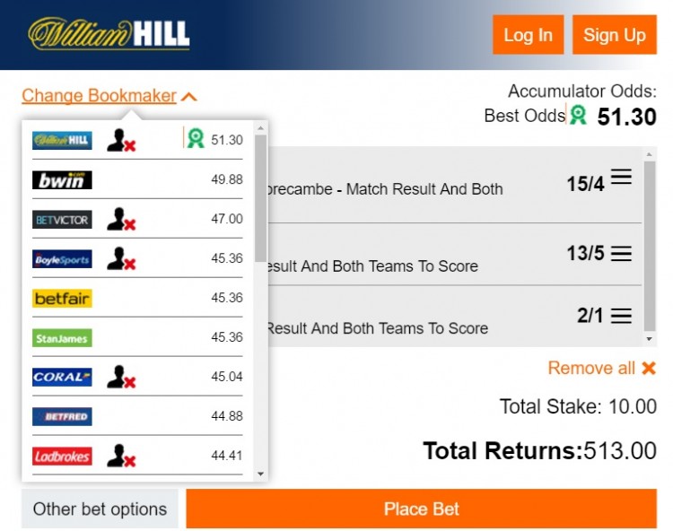 BTTS and win tips tonight