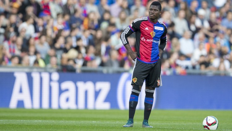 Switzerland Embolo player focus
