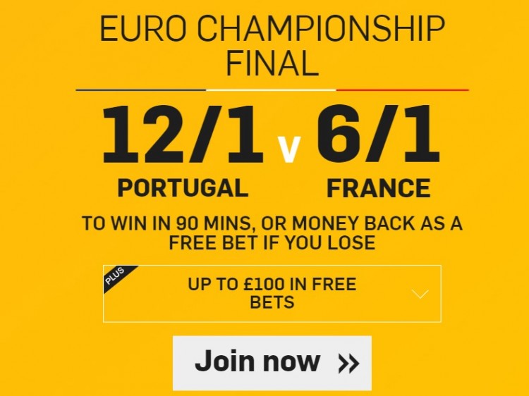 Portugal vs France offers