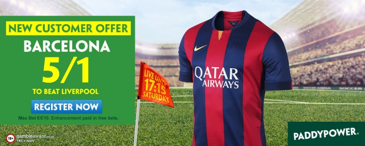 Barcelona to beat Liverpool