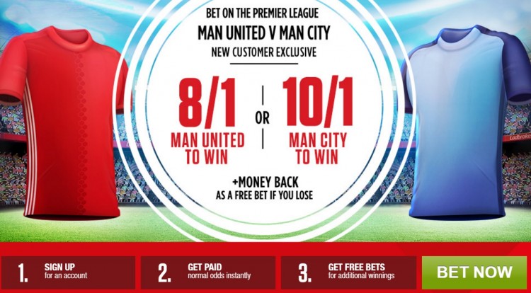 Man Utd v Man City offer