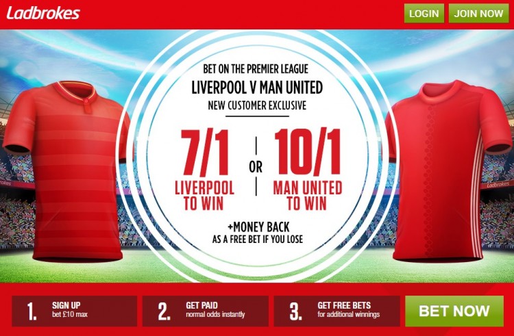 Liverpool vs Man United price boost